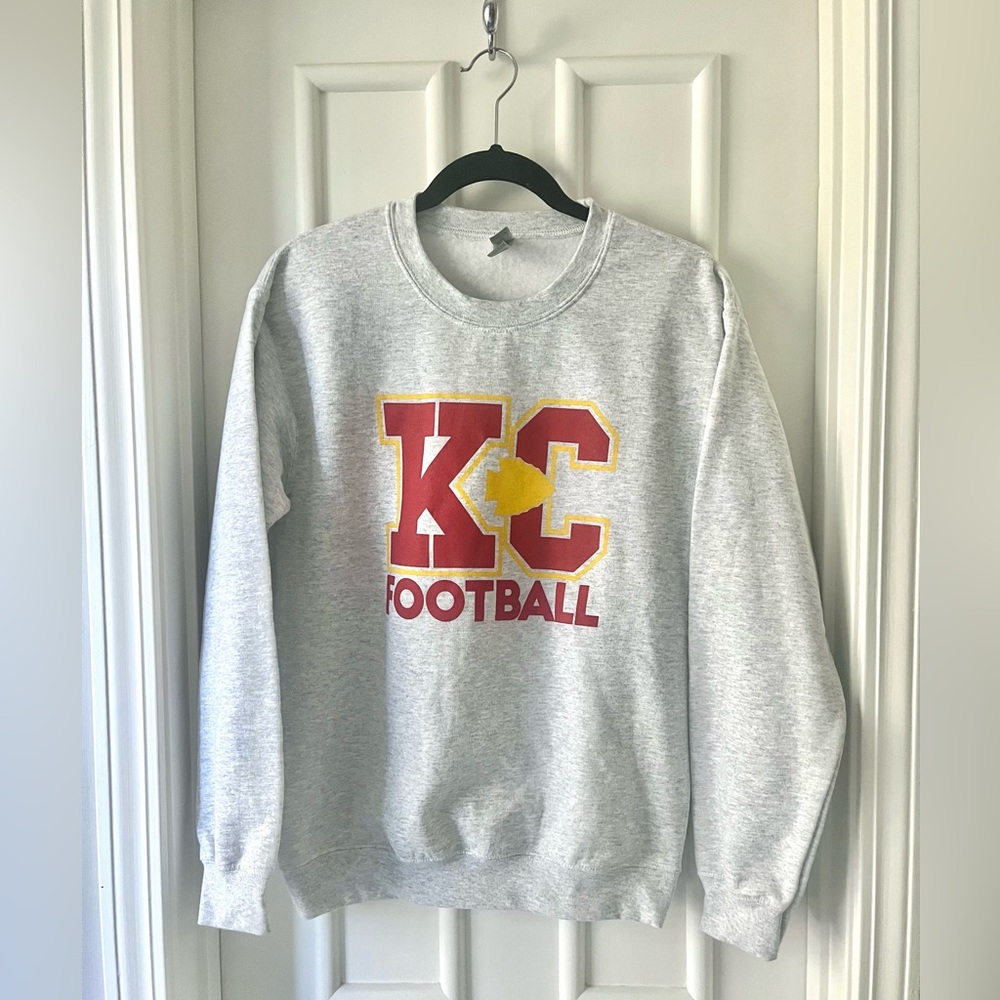 Kansas City Chiefs KC Football NFL Crewneck Sweatshirt